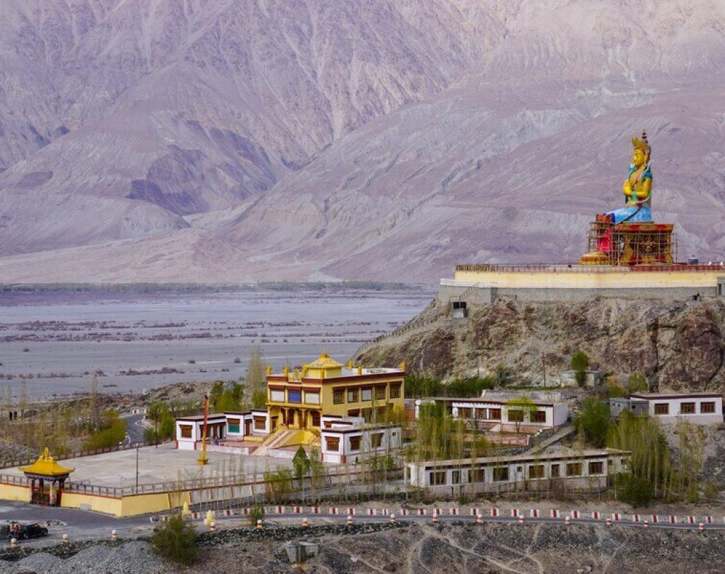biggest-maitreya-buddha-statue-was-build-2006-diskit-monastery-leh-ladakh-india